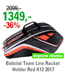 Babolat Team Line Racket Holder Red X12 2017