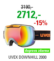 UVEX DOWNHILL 2000, coal-orange mat/rainbow S5501155026