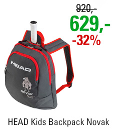 HEAD Kids Backpack Novak Red