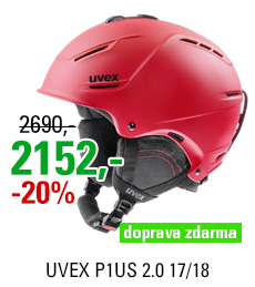 UVEX P1US 2.0 red mat S566211300 17/18