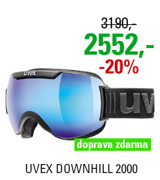 UVEX DOWNHILL 2000, black mat/blue S5501152426