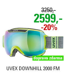 UVEX DOWNHILL 2000 FM lime-grey mat S5501157126