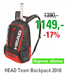 HEAD Tour Team Backpack Black/Red 2018
