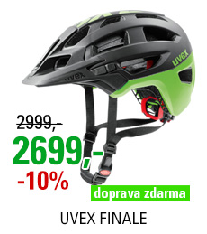 UVEX HELMA FINALE, BLACK MAT GREEN 2018