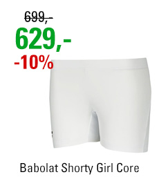 Babolat Shorty Girl Core White 2018