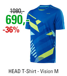 HEAD T-Shirt - Vision M Cay Blue