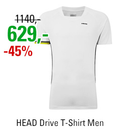 HEAD Drive T-Shirt White