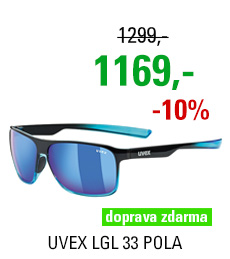 UVEX LGL 33 POLA, BLACK BLUE