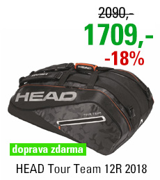 HEAD Tour Team 12R Monstercombi Black/Silver 2018