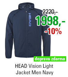 HEAD Vision Light Jacket Men Navy