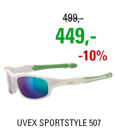 UVEX SPORTSTYLE 507, WHITE GREEN