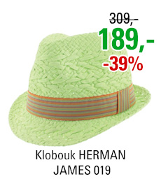 Klobouk HERMAN JAMES 019 ANIS