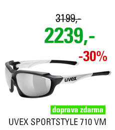 UVEX BRÝLE SPORTSTYLE 710 VM, BLACK MAT WHITE (2805)