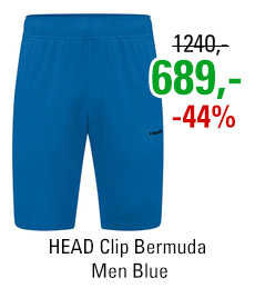 HEAD Clip Bermuda Men Blue