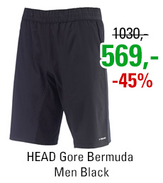 HEAD Gore Bermuda Men Black