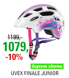 UVEX HELMA FINALE JUNIOR, PINK GIRL 2018