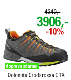 Dolomite Crodarossa GTX Grey/Orange