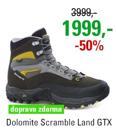 Dolomite Scramble Land GTX Anthracite/Yellow