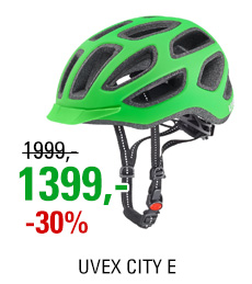 UVEX CITY E, NEON GREEN MAT 2016