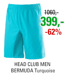 HEAD CLUB MEN - BERMUDA Turquoise
