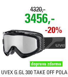 UVEX G.GL 300 TAKE OFF POLA black/mir silver pola brown/clear S5502122126