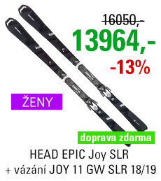HEAD EPIC Joy SLR + JOY 11 GW SLR 18/19