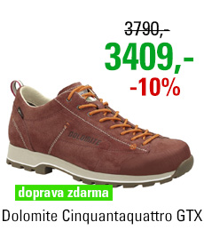 Dolomite Cinquantaquattro Low GTX ® Chocolate Brown