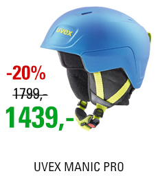 UVEX MANIC PRO blue-lime mat S566224460 18/19