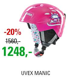 UVEX MANIC pink snow bunny S566226900 18/19