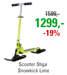 Scooter Stiga Snowkick Lime