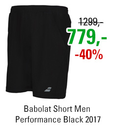 Babolat Short Men Performance Black 2017