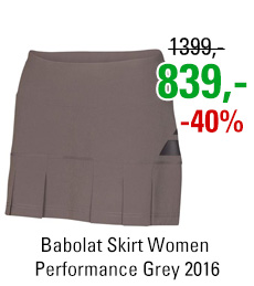 Babolat Skirt Women Performance Grey 2016