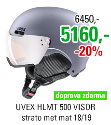 UVEX HLMT 500 VISOR strato met mat S566213500 18/19