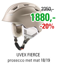 UVEX FIERCE prosecco met mat S566225910 18/19