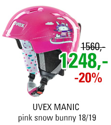 UVEX MANIC pink snow bunny S566226900 18/19