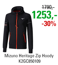 Mizuno Heritage Zip Hoody K2GC850109