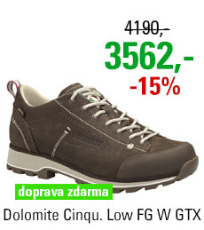 Dolomite Cinquantaquattro Low FG W GTX® Dark Brown