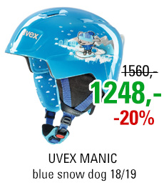 UVEX MANIC blue snow dog S566226400 18/19