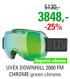 UVEX DOWNHILL 2000 FM CHROME green chrome S5501127126