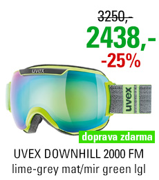 UVEX DOWNHILL 2000 FM lime-grey mat/mir green lgl S5501157126