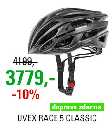 UVEX HELMA RACE 5 CLASSIC, BLACK