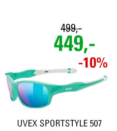 UVEX BRÝLE SPORTSTYLE 507, GREEN WHITE