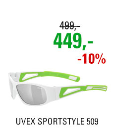 UVEX BRÝLE SPORTSTYLE 509 WHITE GREEN