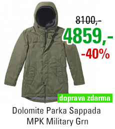 Dolomite Parka Sappada MPK Military Grn