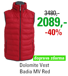 Dolomite Vest Badia MV Red
