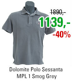 Dolomite Polo Sessanta MPL 1 Smog Grey