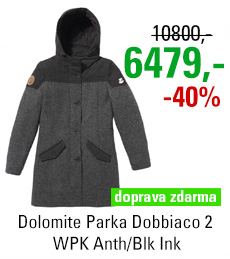Dolomite Parka Dobbiaco 2 WPK Anth/Blk Ink