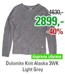 Dolomite Knit Alaska 3WK Light Grey