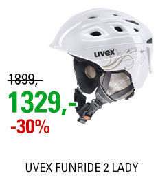 UVEX FUNRIDE 2 LADY white/gold S566150160 16/17