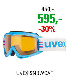 UVEX SNOWCAT cyan/lgl clear S5538154119